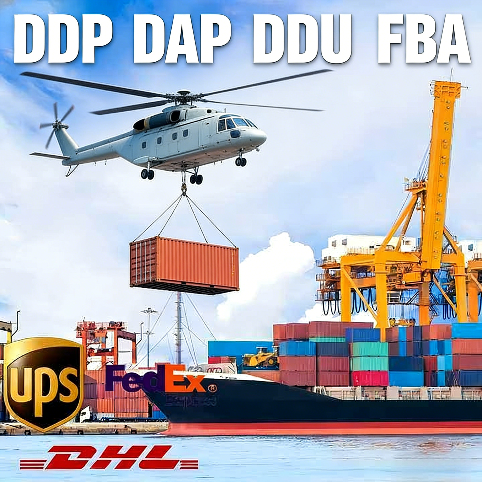 CNK Self Operated E Commerce Ocean Freight Forwarder China USA DDP Door Door Full Container Load Shipping Agent Competitive