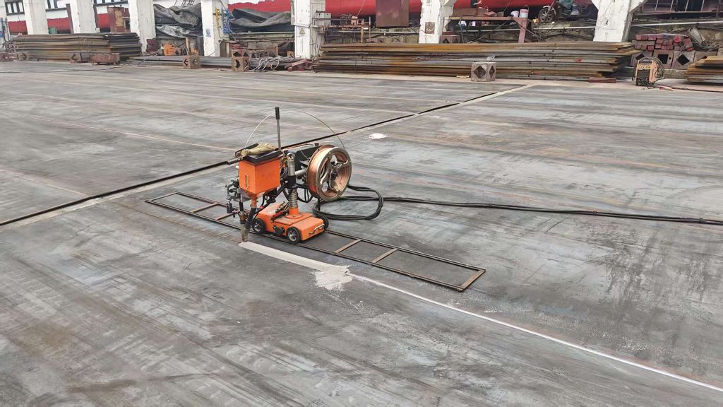Automatic welding process ensuring structural integrity of export products