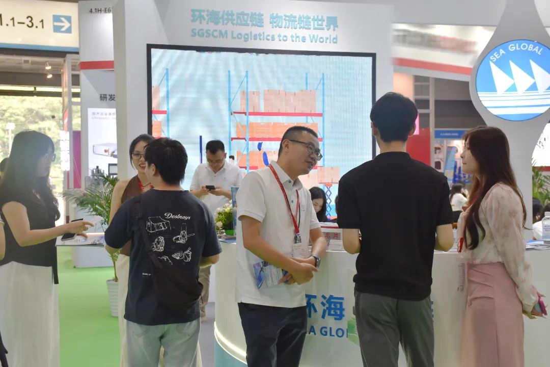 Meeting Clients at Exhibition