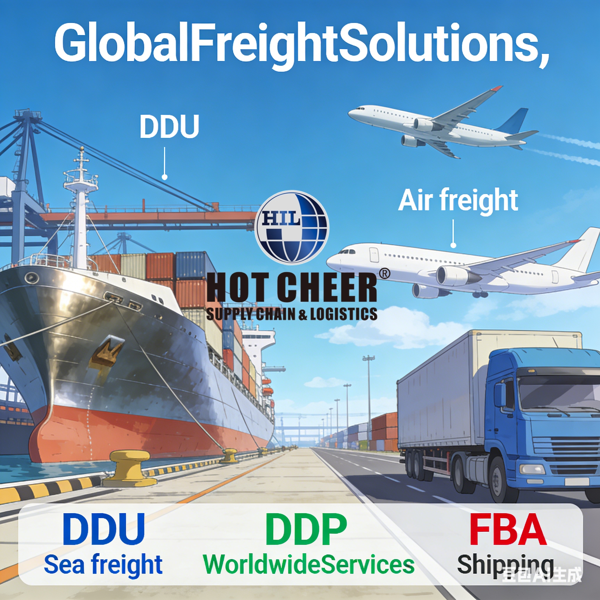 Chartered Air Freight From China to Mexico, Customized Full-Cargo Service for Large Shipments