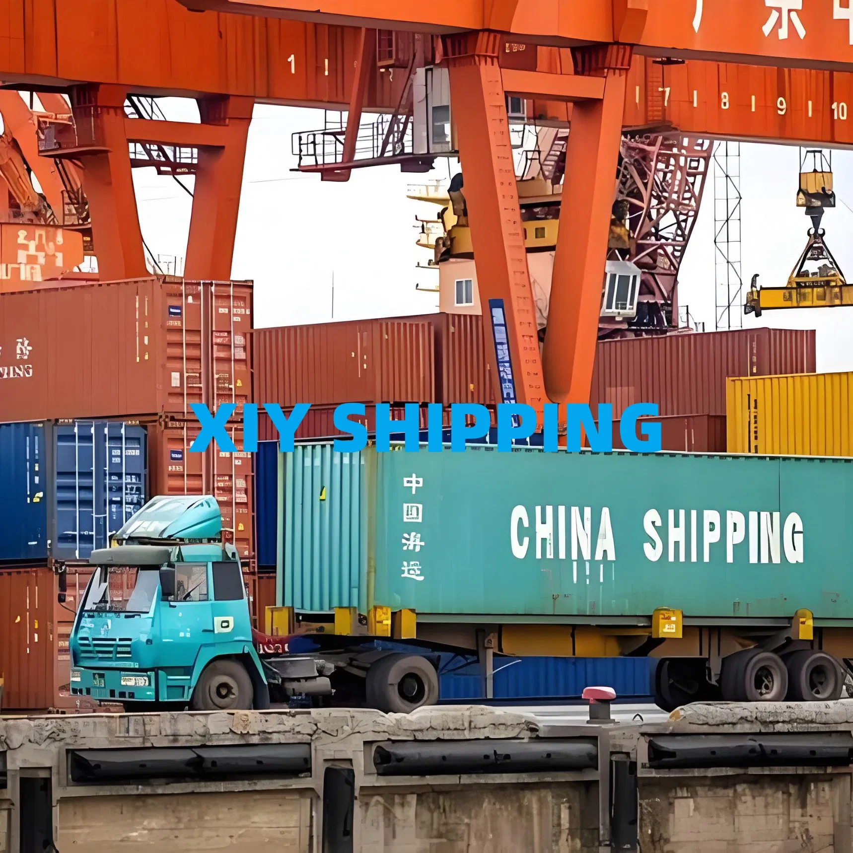Guangzhou 20gp Fob Sea Shipping Container Freight to Rotterdam Amsterdam