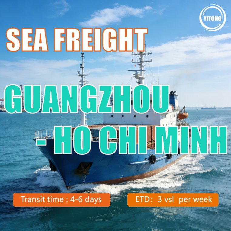Shipping Cargo Sea Forwarder Freight Forwarding Shipping Sea Shipping Ocean Freight Shipping From Guangzhou to Ho Chi Minh City Port Vietnam