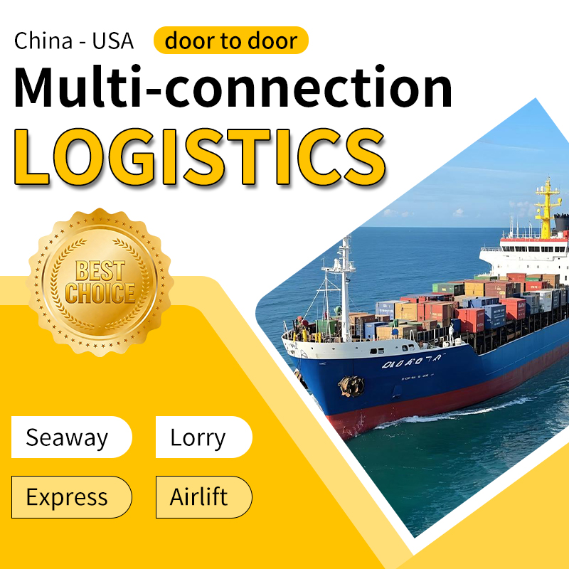 China-US Heavy Cargo DDP Sea Line, FCL Transportation, Door-to-Door to All Over USA with Tax Included