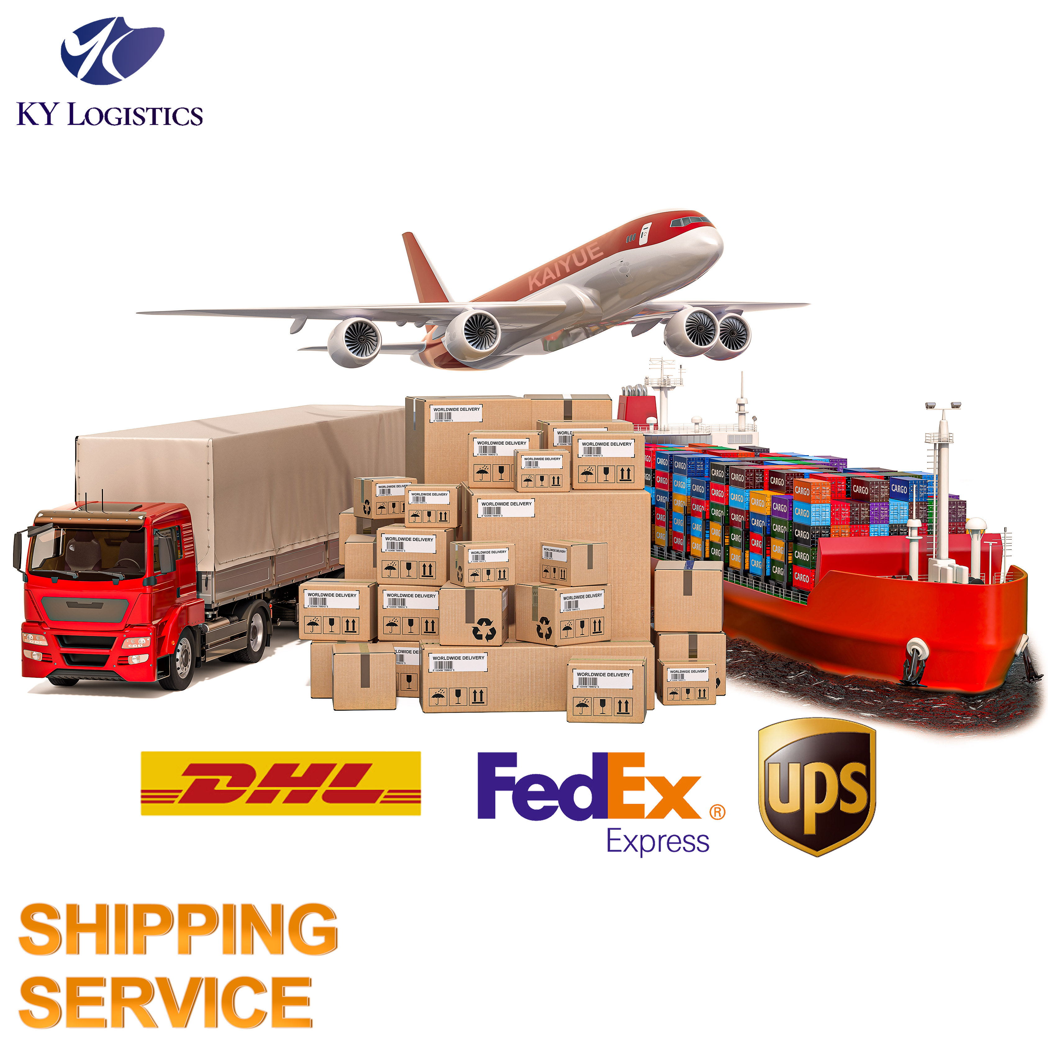Cheapest Air Sea DDP LCL International Logistics Service Top 10 China to USA UK Canada Express Freight Forwarder Shipping Agent
