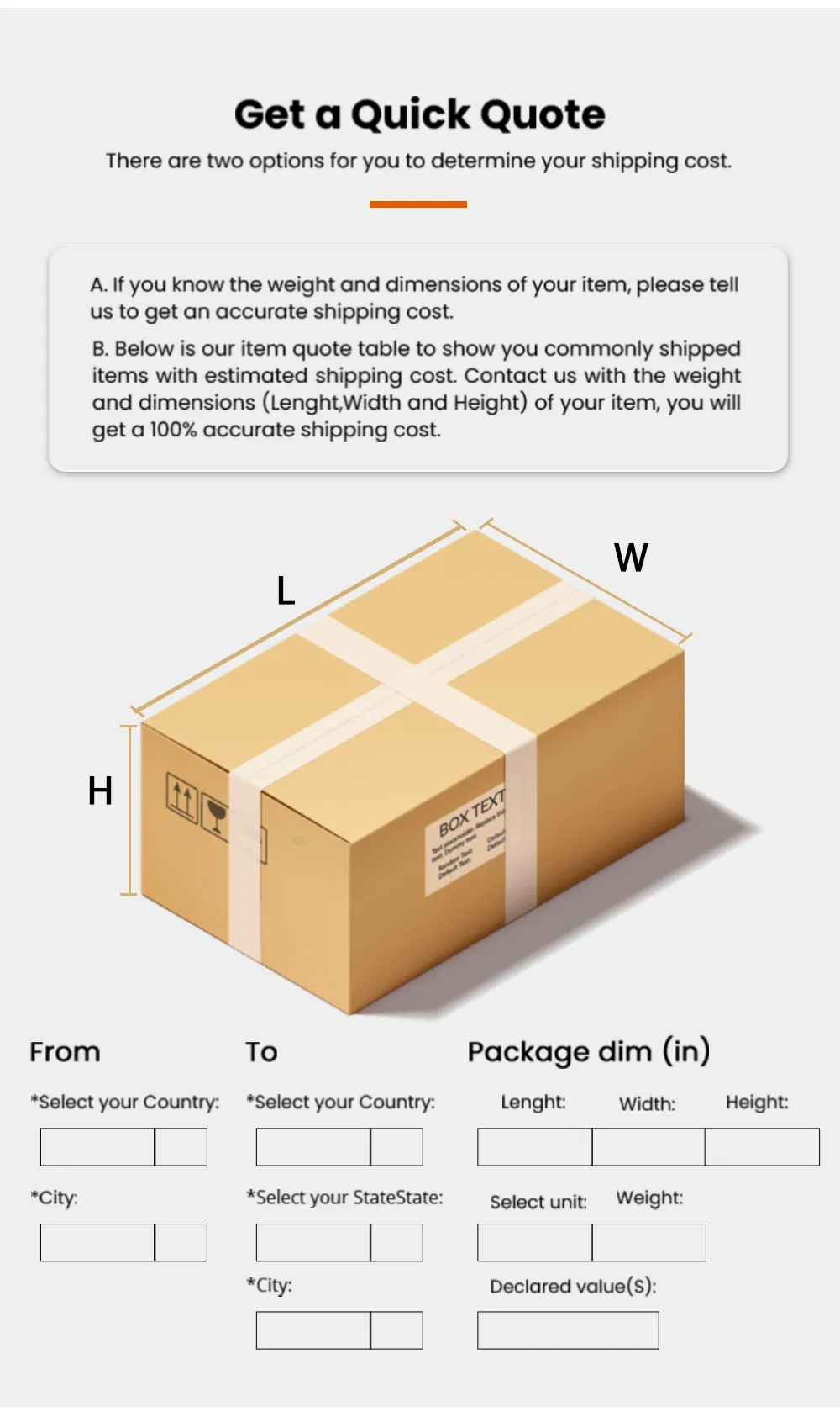 Customs and Clearance Processing