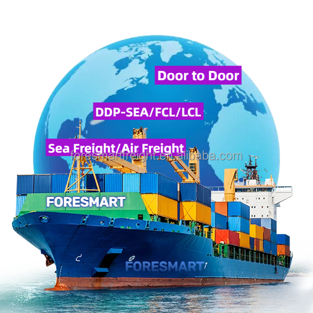 Lcl Fcl Ocean Sea Freight Express Door Door Ddu Ddp Shipping Agent Forwarder Fba Cargo Price Logsitics Services Company China to