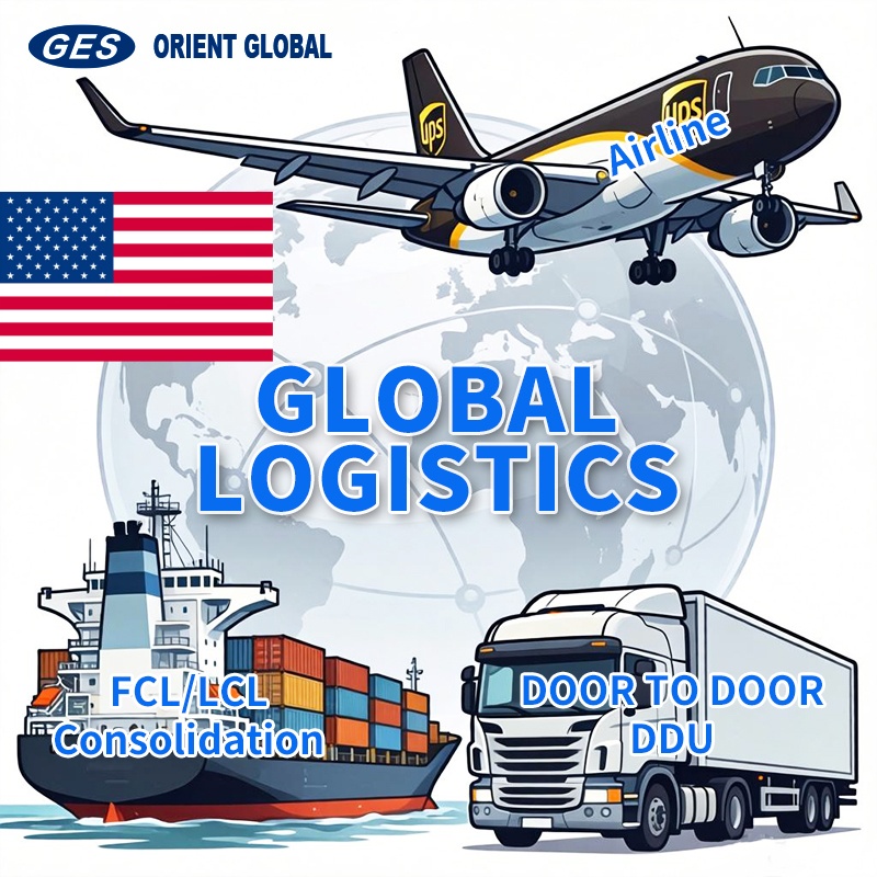 China Freight Forwarder Top 10 Fast air Express Delivery Ocean Shipping Service Freight Agencies China to USA Freight Service