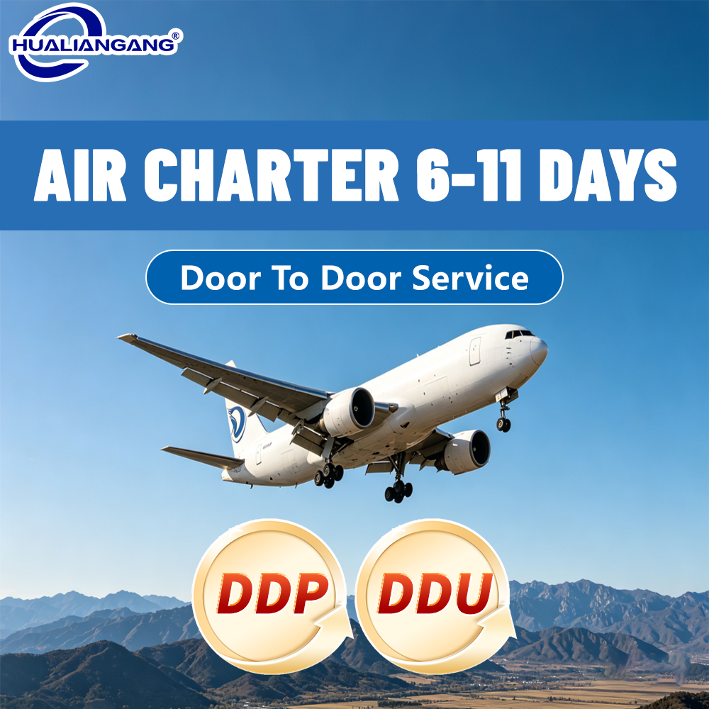 Great Annual Air Price Aircraft Charter DDP 6-11 Days FBA Bulk Goods Door to Door Real Time Cargo Track Service