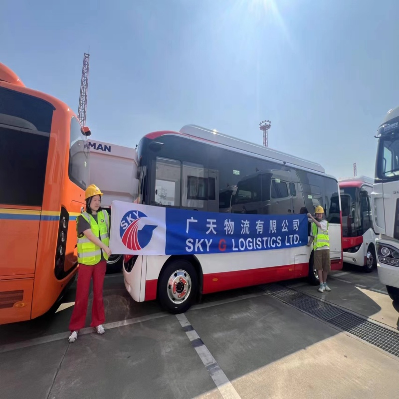 Roro/Railways Shipping for New Energy Buses/New Energy Vehicles/Excavators/Heavy Trucks/ Shanghai/Shenzhen/Qingdao to Manzanillo/Mexico City/Monterrey