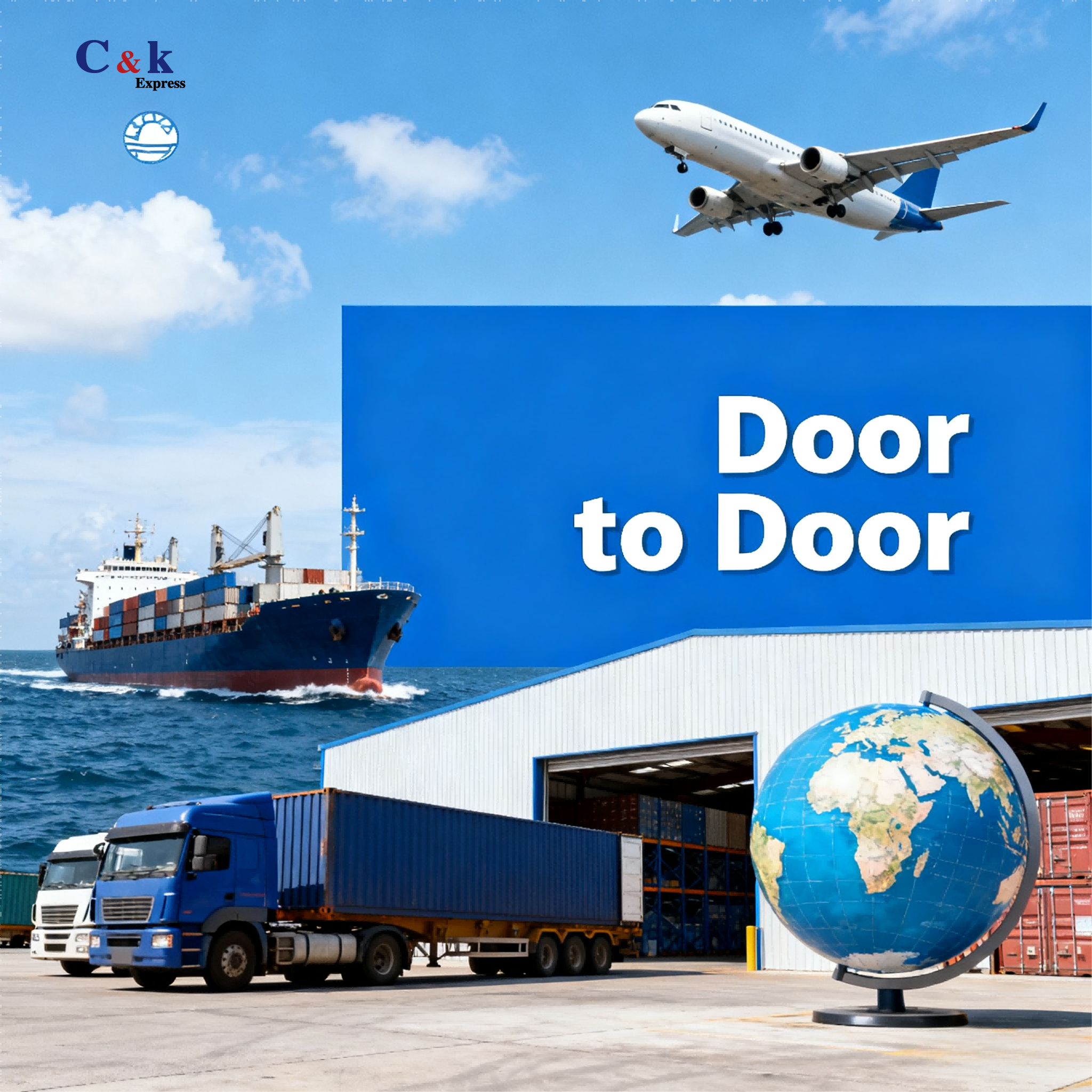Professional Sea Air Multimodal Transport Freight Forwarding Service China to Turkey Israel Jordan Lebanon Egypt Door to Door