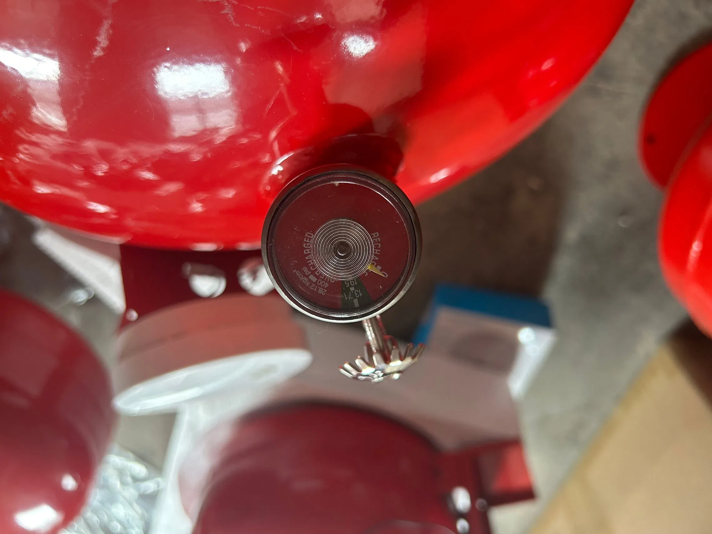 6kg Automatic ceiling ABC Powder Fire Extinguisher with Smoke Detector