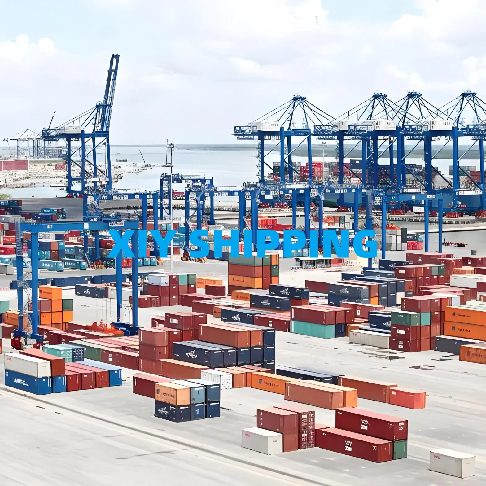 Guangzhou 20gp Fob Sea Shipping Container Freight to Rotterdam Amsterdam