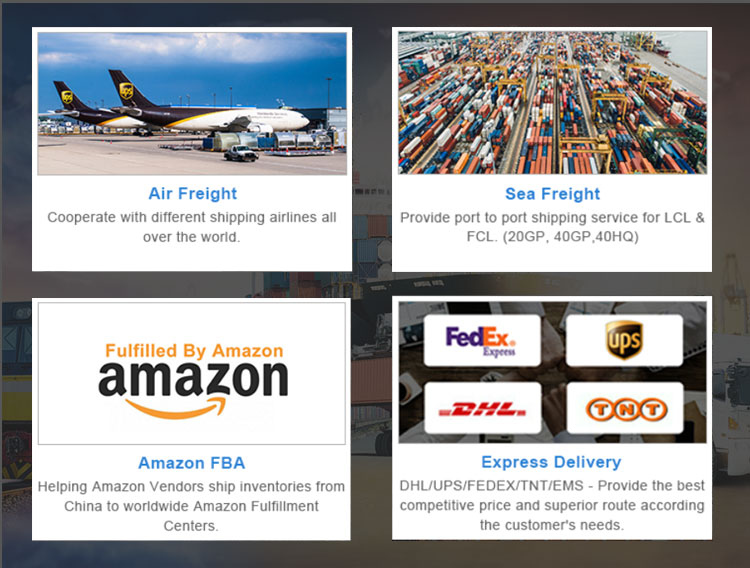 Professional Door to Door China Shipment US Australia Europe Mexico Canada LCL Express Labelling