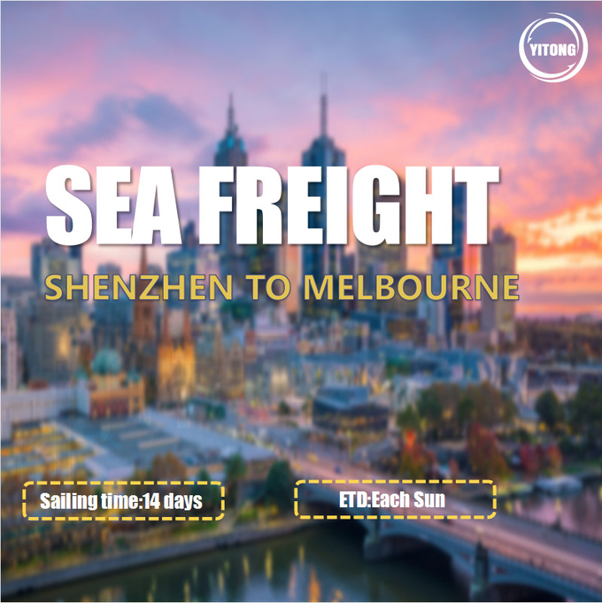 Drop Shipping Freight Forwarder Shipping Agent Shipping Freight From China Shenzhen Shipping Company Sea Freight to Melbourne Freight Forwarder Agent