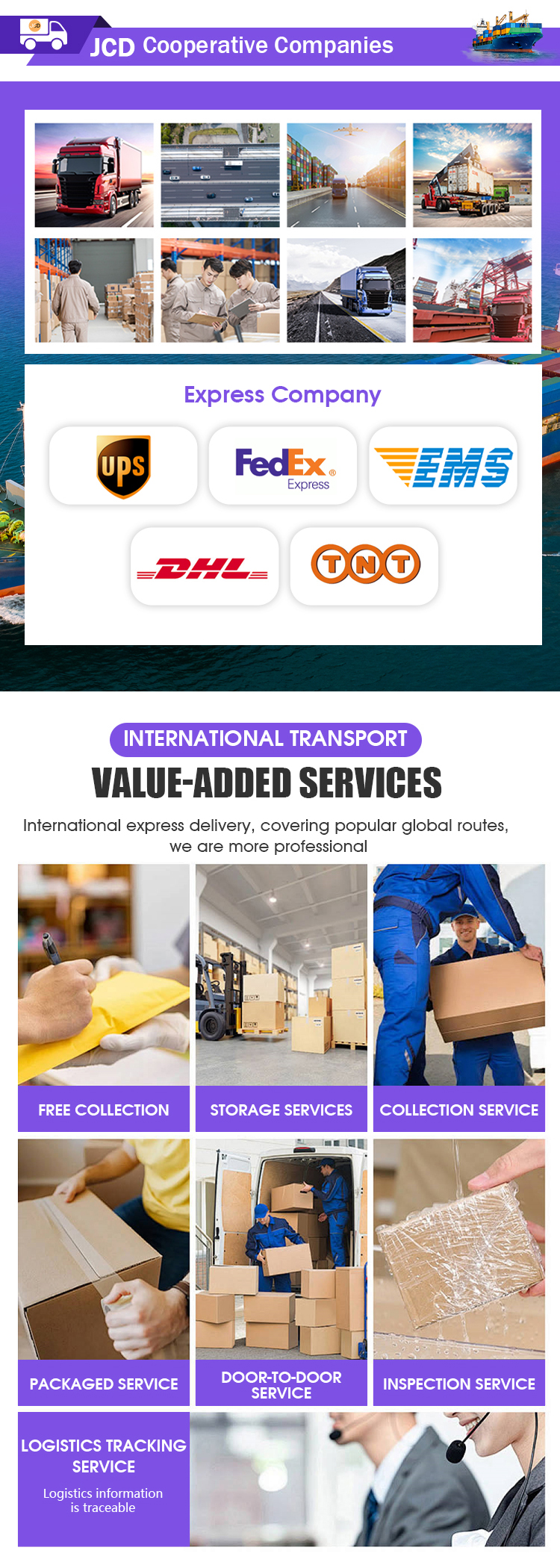 DHL Express Shipping Agent for LCL+Express From China to USA Canada UK Australia Air Freight Forward Agents