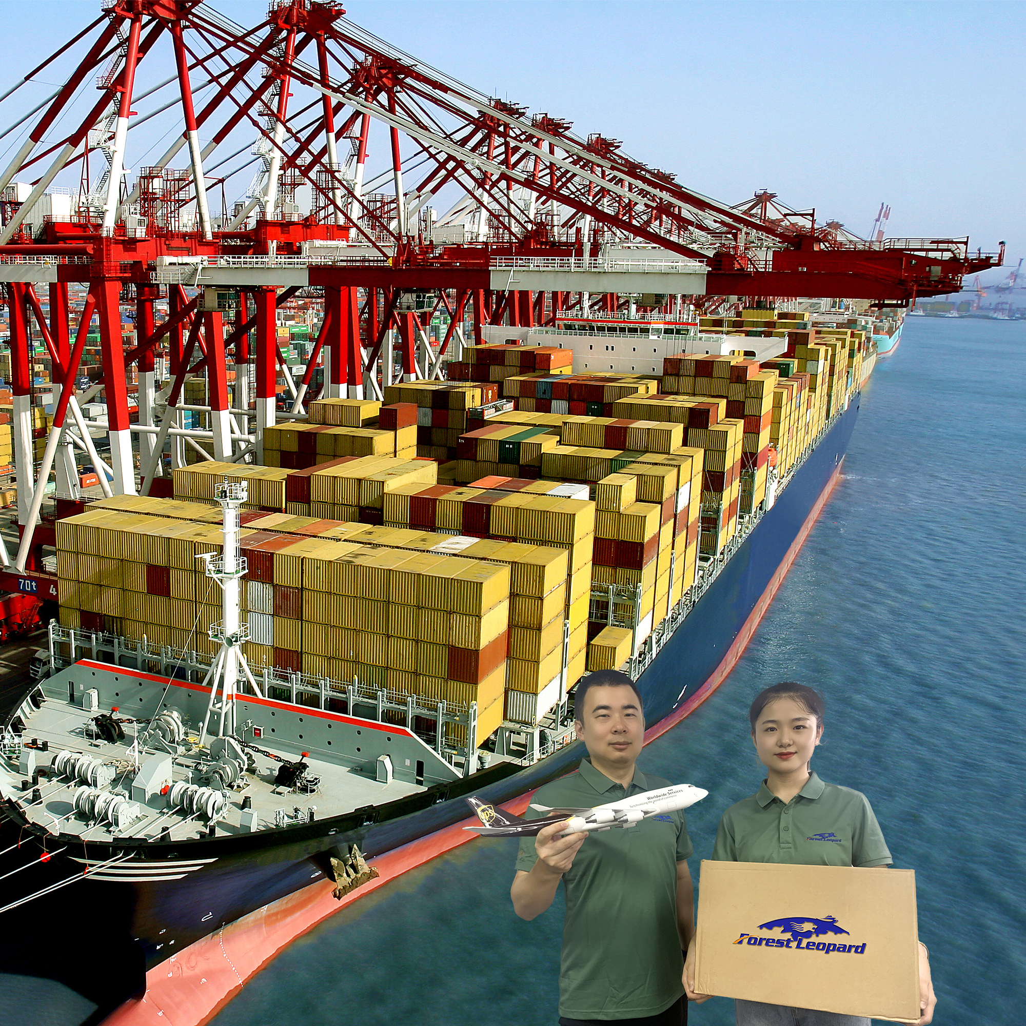 Cheapest FBA To USA Door To Door Air Sea Shipping Service Agent Freight Forwarder Ddp From China To Germany Canada Japan