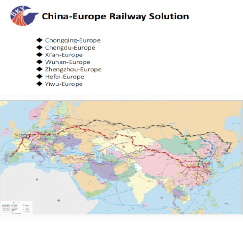 Roro/Railways Shipping for New Energy Buses/New Energy Vehicles/Excavators/Heavy Trucks/ Shanghai/Shenzhen/Qingdao to Manzanillo/Mexico City/Monterrey