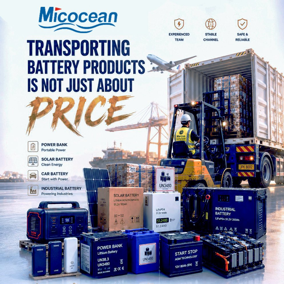 Logistics Global Worldwide Sea Freight Forwarder Lithium Lead-Acid Battery Dg Class 9 Hazardous Cargo for Ocean FCL/LCL Service Delivery Shipping Agent