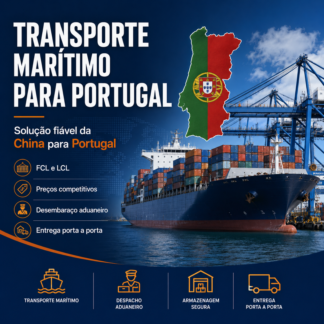 Sea & Air Freight Agent DDP Door Delivery Customs Clearance Service