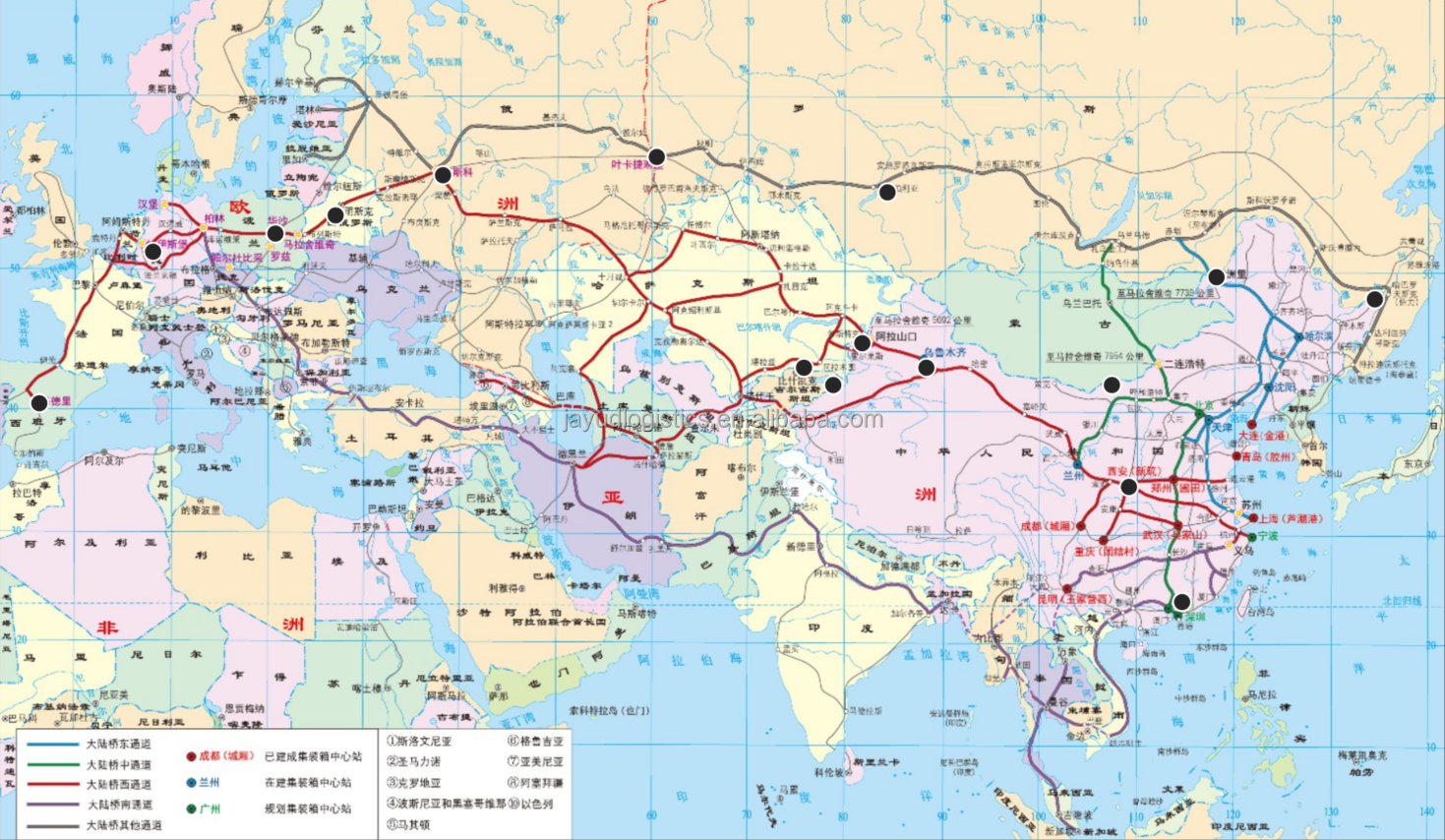 Global Network Map