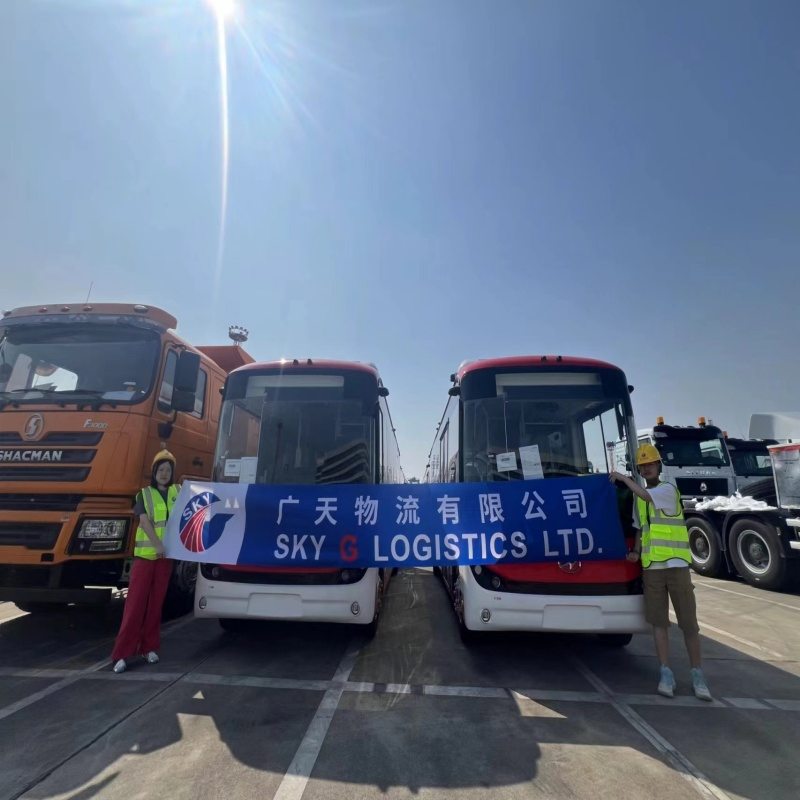 Roro Shipping for New Energy Buses/New Energy Vehicles/Excavators/Heavy Trucks/Special Vehicles Shanghai/Shenzhen/Qingdao to UK/Europe/Middle East