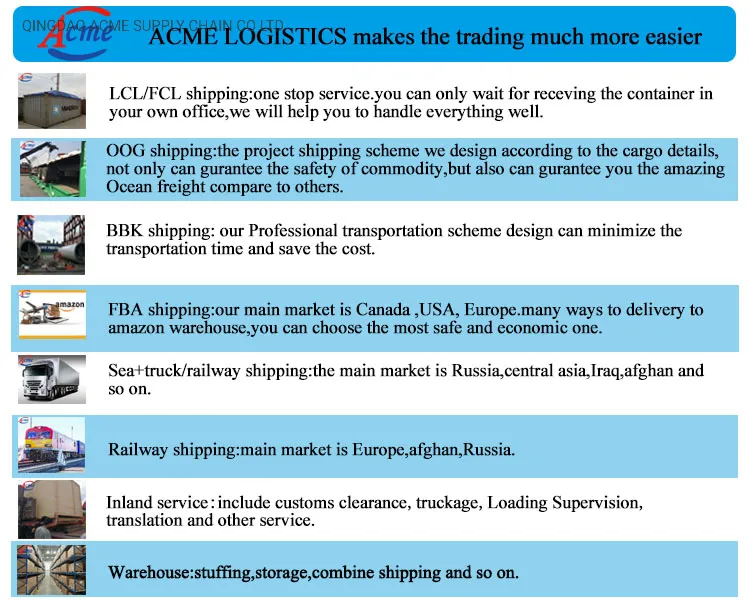 Ocean Freight Shipping Logistics Service to Middle East Ports From China