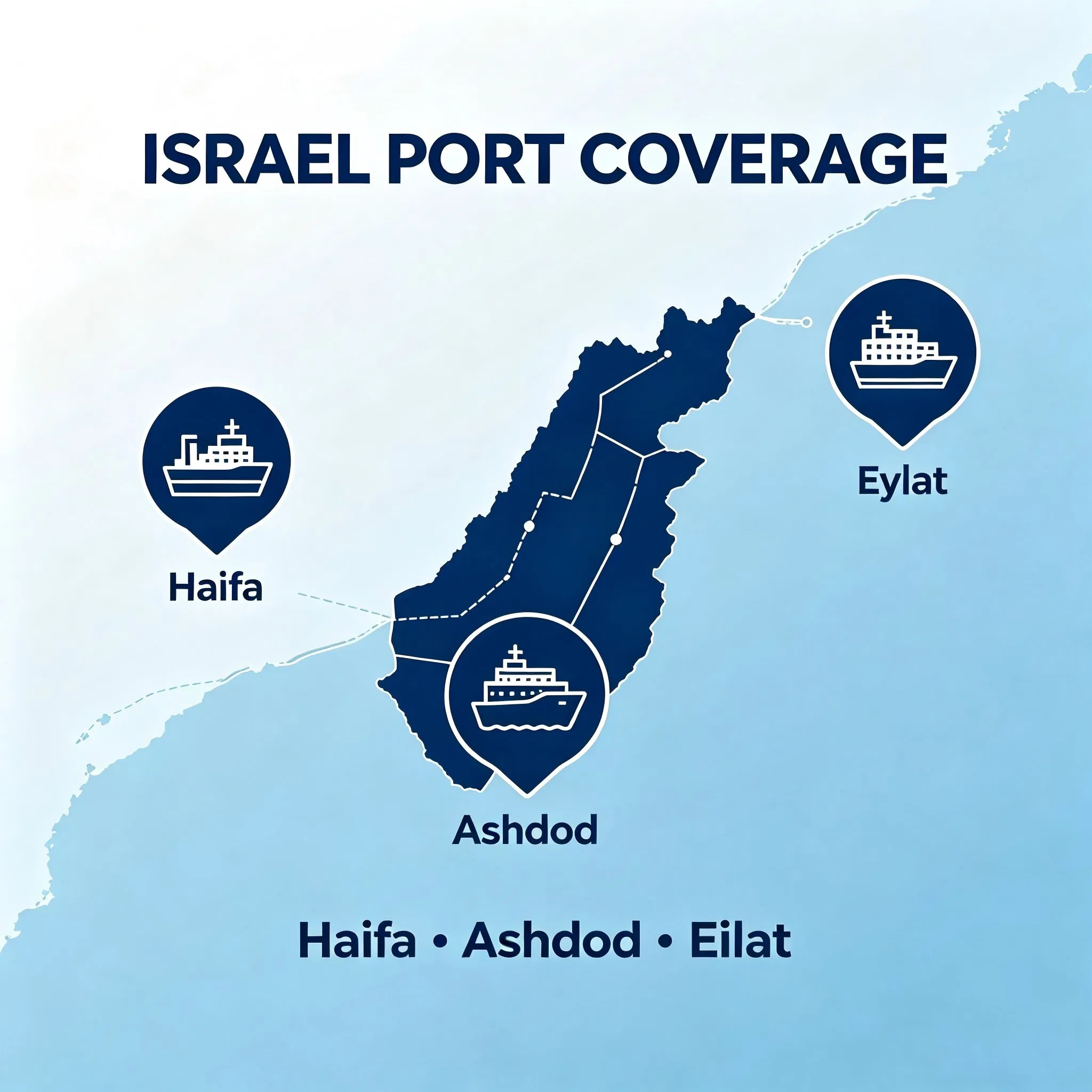 China to Israel Sea Freight LCL &amp; FCL Shipping Competitive Rates to All Israel Ports