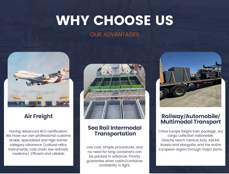 JHJ Full Container Load (FCL) Shipping Special Goods 20GP/40GP/45HQ/40HQ Containers China US Competitive Rates 24/7 Support