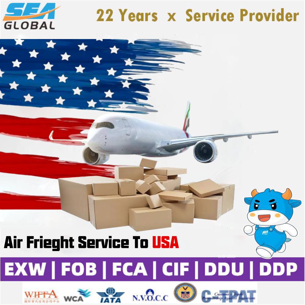 DDP Door to Door FCL Sea Shipping Container Service to Los Angeles, Seattle,Boston,Houston,USA