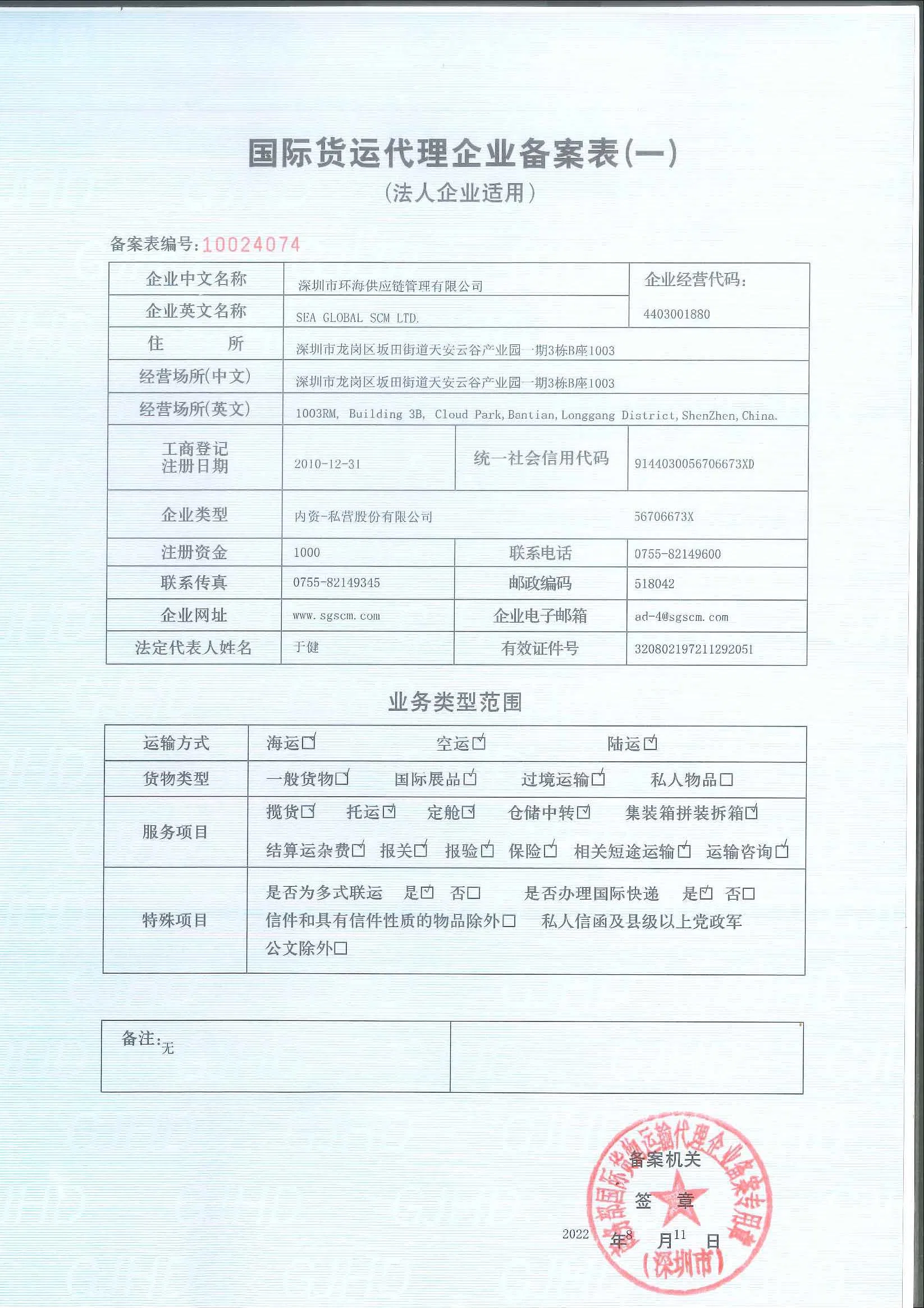 Certificate 6