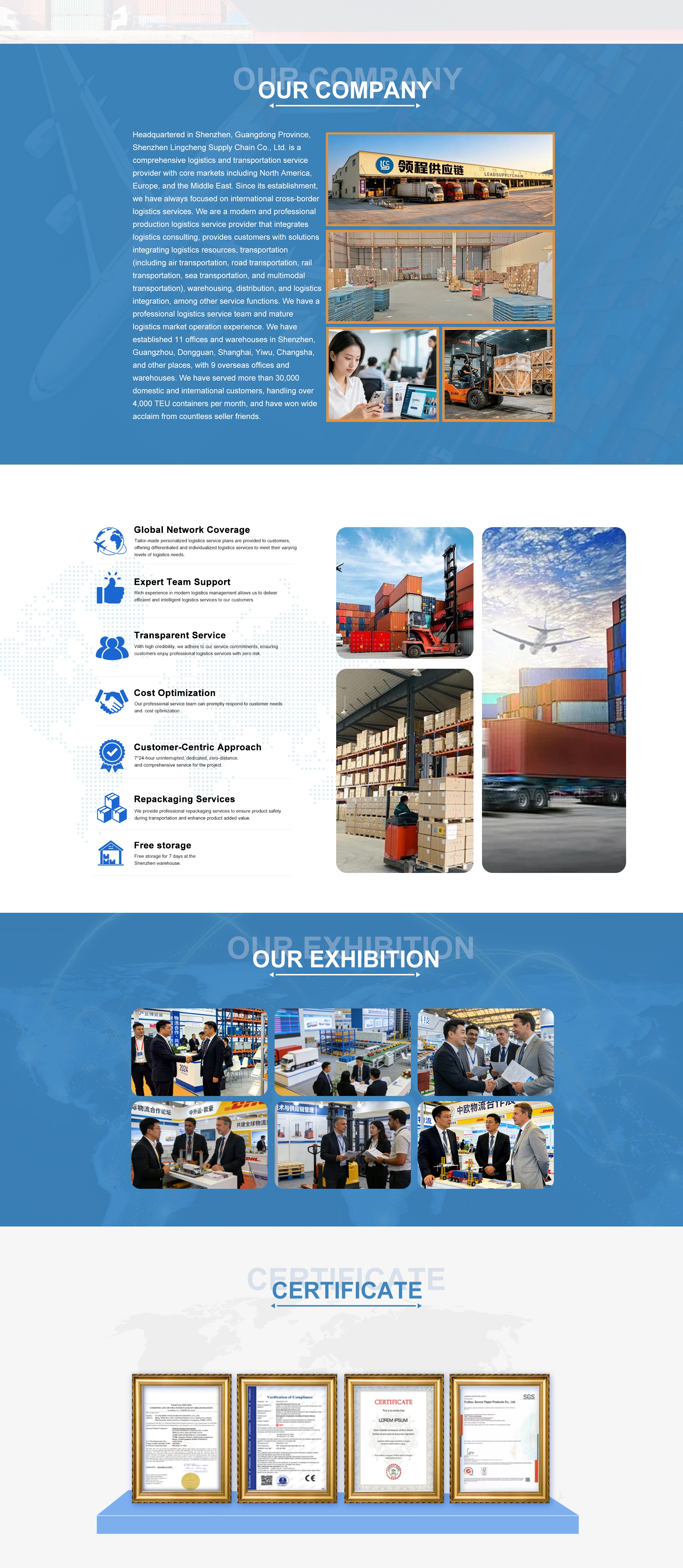 DHL FedEx UPS EMS Express Agents Providing Air Freight Forwarding Services From China to the World