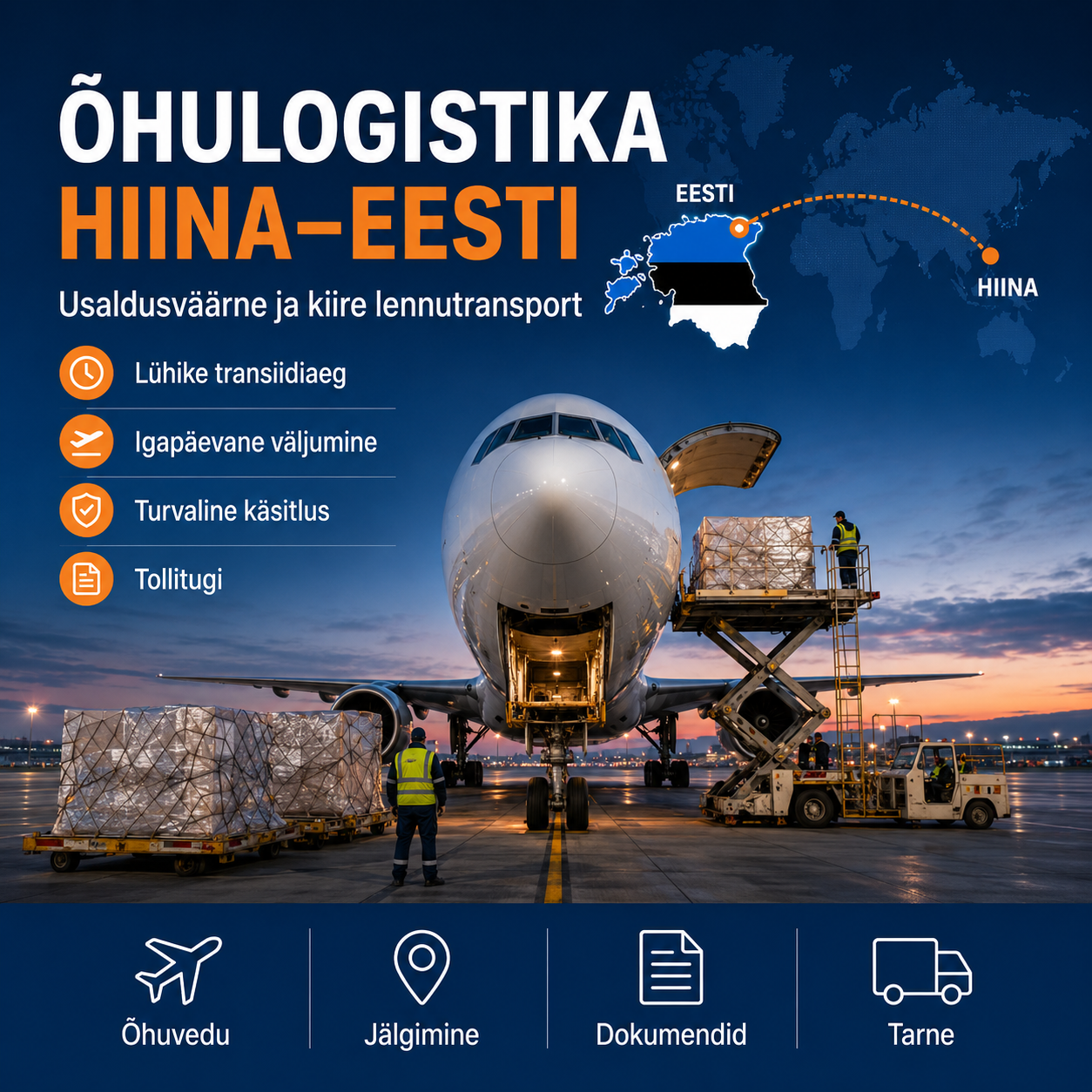 Sea & Air Freight Agent DDP Door Delivery Customs Clearance Service