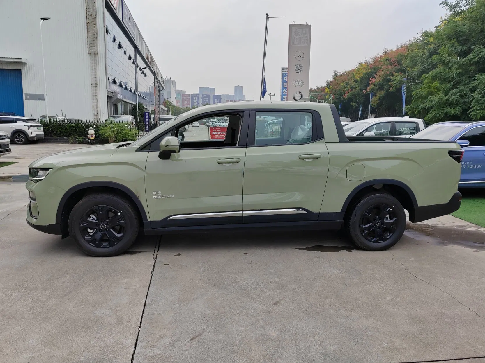 2024 New Geely Rd6 Pure Electric/EV 4X2 Double Cabin Pickup Truck