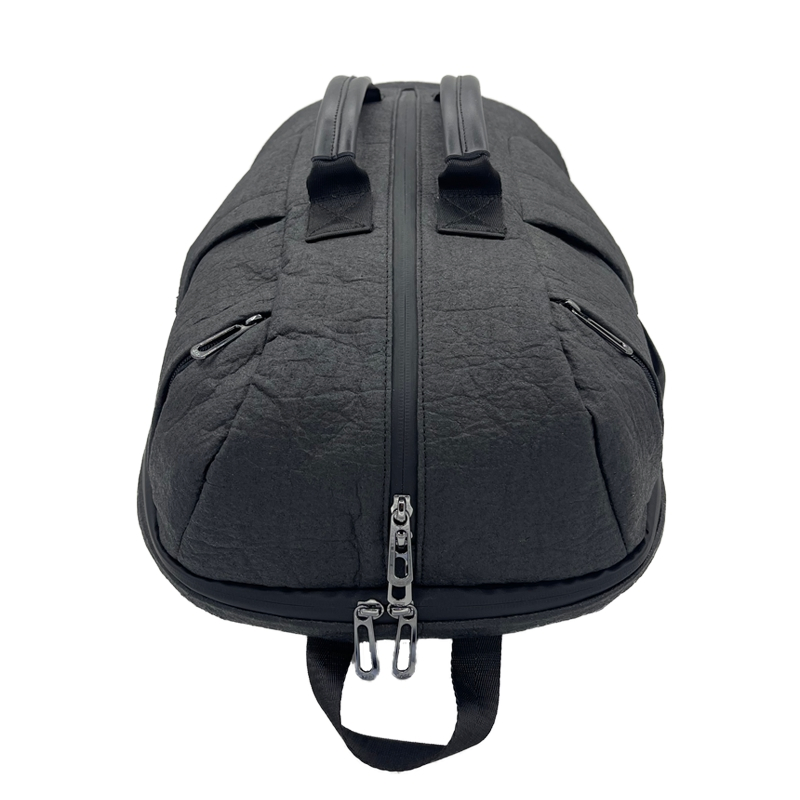 Bio-Based Pinatex Vegan Bag Multi-Functional Convertible Travel Bag for Outdoor Sports Travel