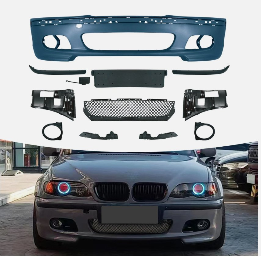 OEM Car Body Kit for 2000-2006 BMW E46 Coupe with LED Headlights