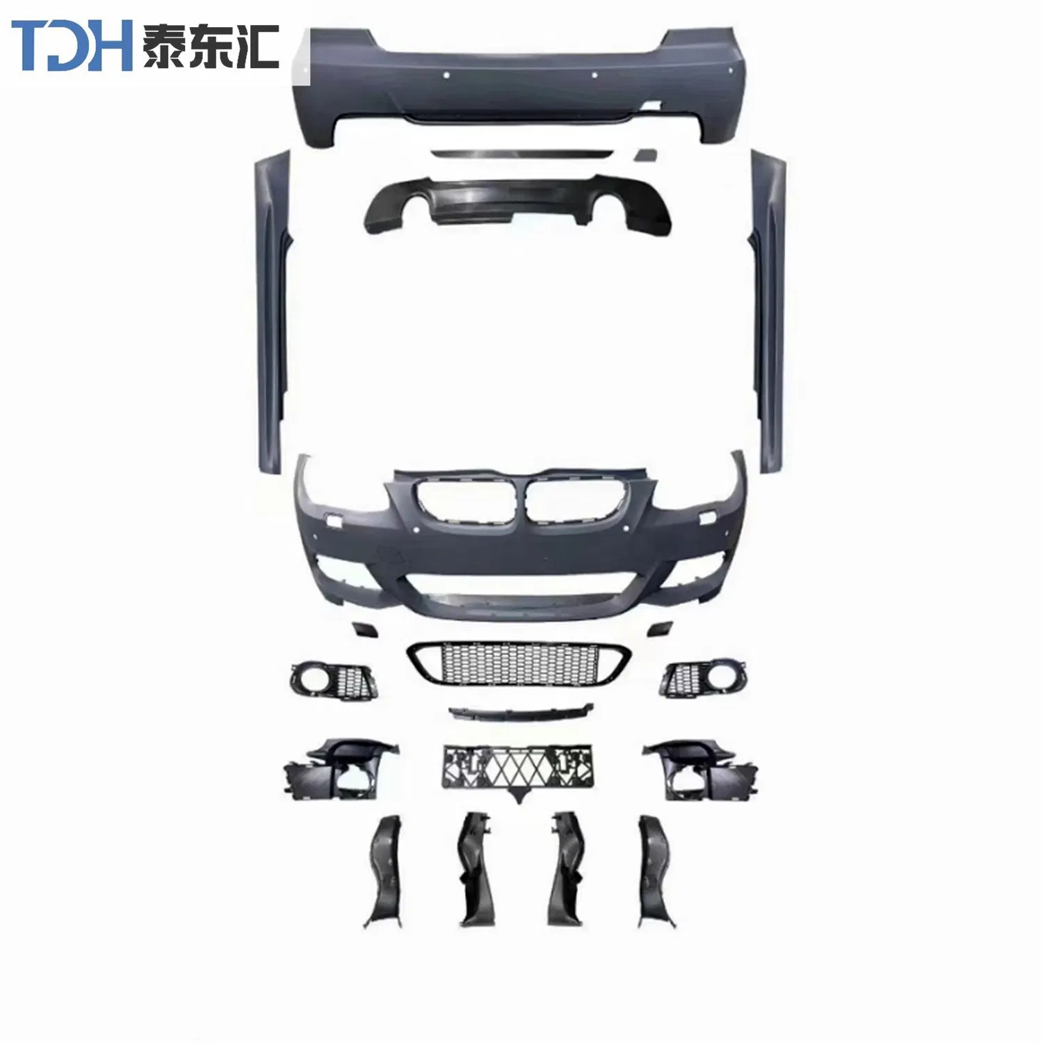 E92 Coupe Car Bumper Grille Side Skirt for BMW E92 up to Mt Body Kit