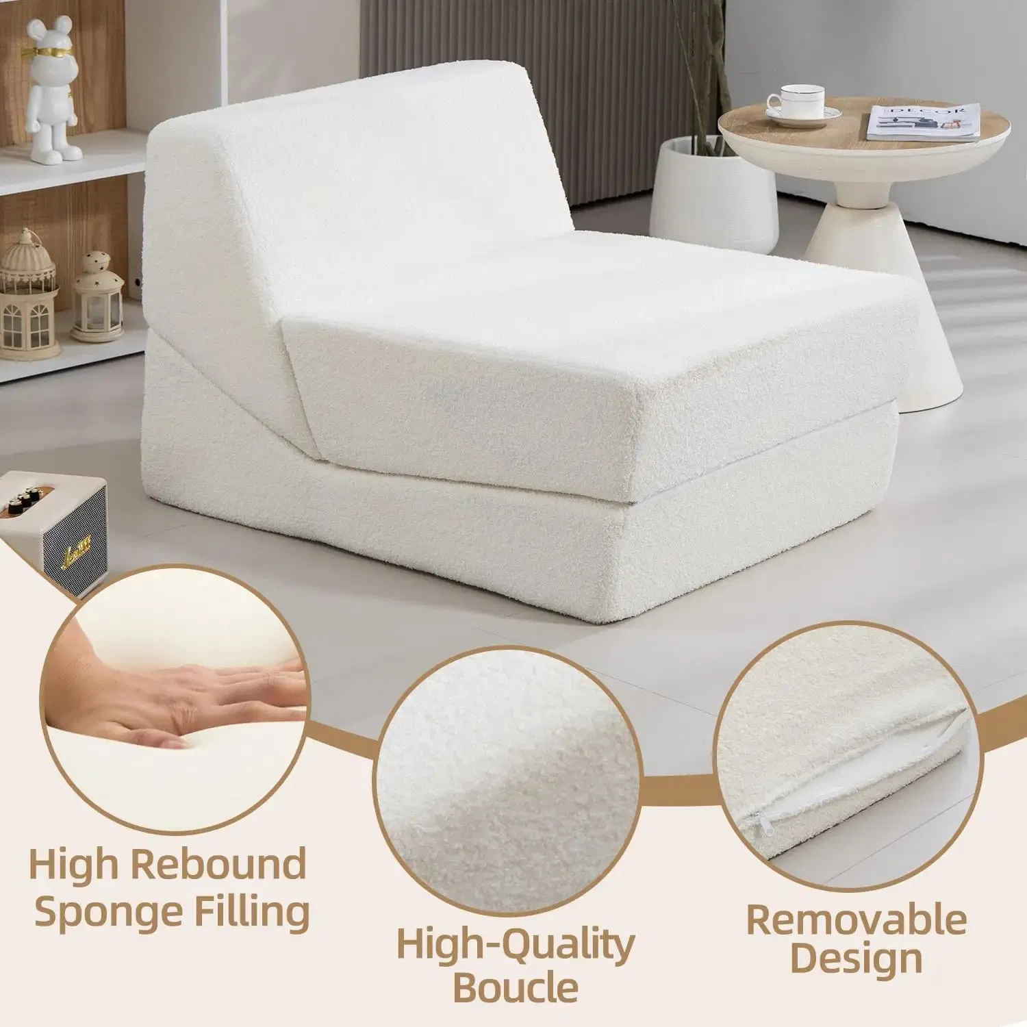 Modern Small Corner Lazy Vacuum Compressed Folding Convertible Sofa Chair Couch Camas Set of Sofas for Sale