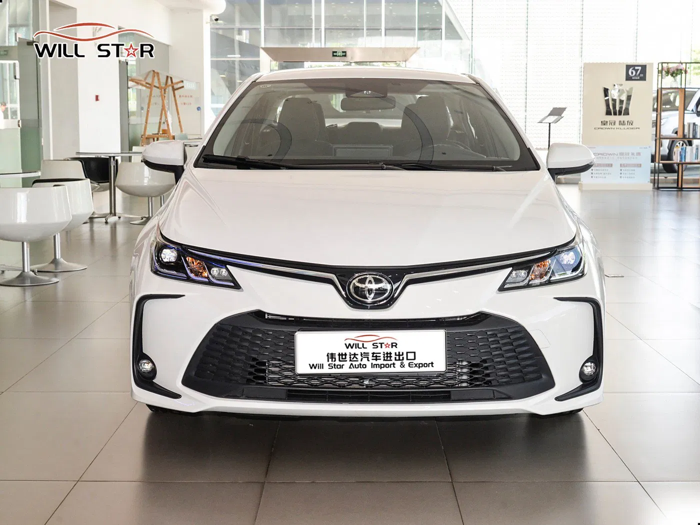 Toyota Family Car Corolla Cheap Gasoline Sedan Dual Engine Gas-Electric Hybrid New Energy Vehicles Used Car