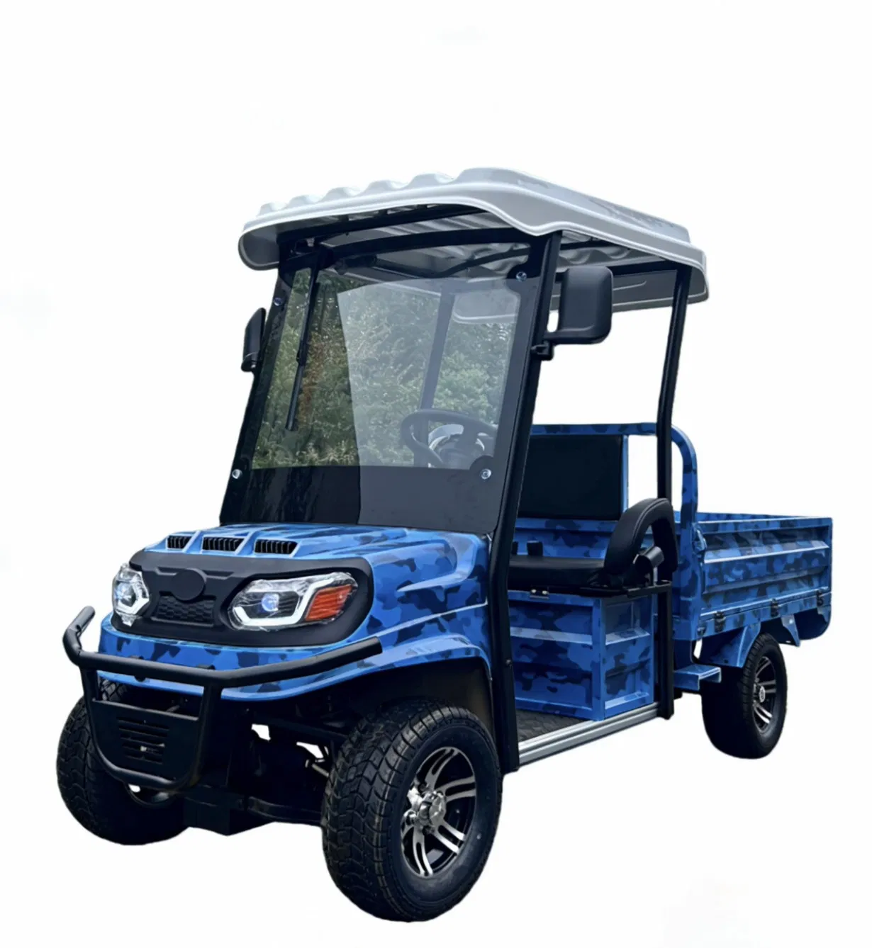 Wholesale Cool Design Adult Battery Operated 4 Wheels 60V2500W Electric Mini Pickup EV Truck Cargo Car