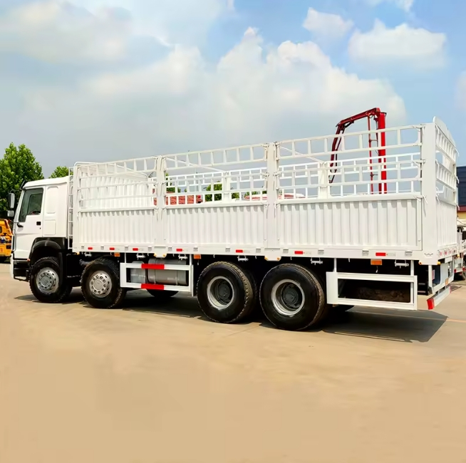 HOWO 8X4 Commercial Side Wall Freight Vehicle