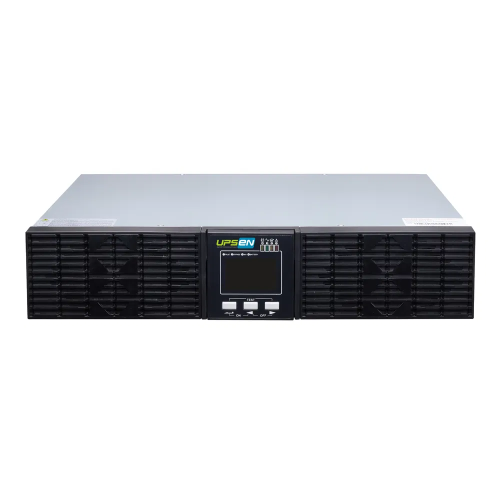 Online UPS Pure Sine Wave 230VAC Output 6kVA 10kVA Rack Tower Convertible PF1 with 8 IEC Outlets for Network Equipment Backup