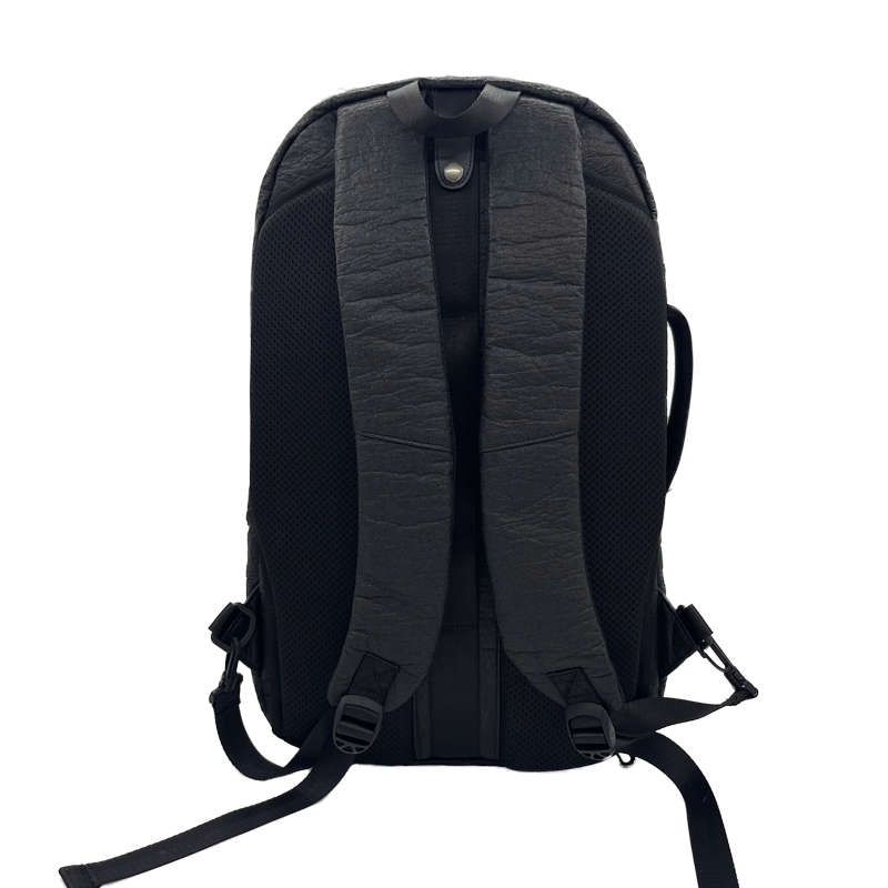 Bio-Based Pinatex Vegan Bag Multi-Functional Convertible Travel Bag for Outdoor Sports Travel