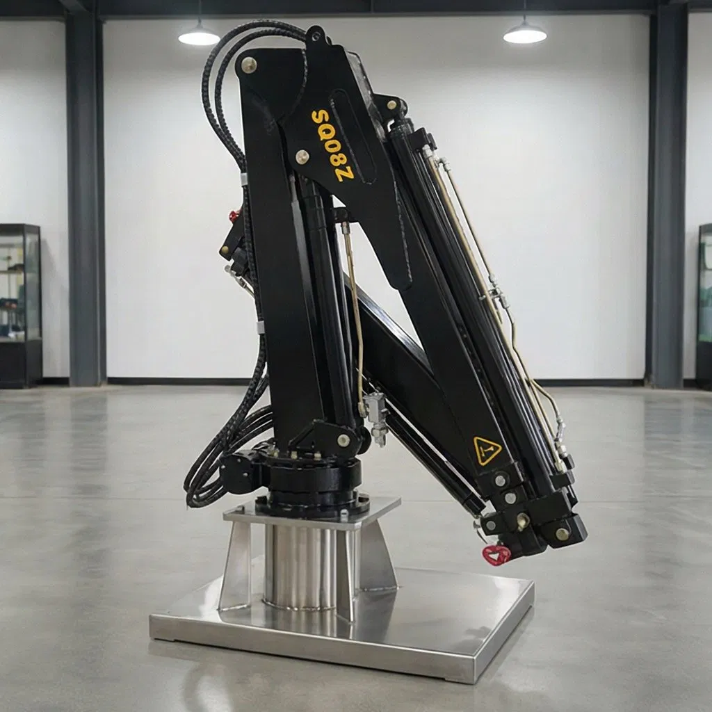 CE Pickup Crane Material Lifting Crane for Home Daily Renovation and Improvement