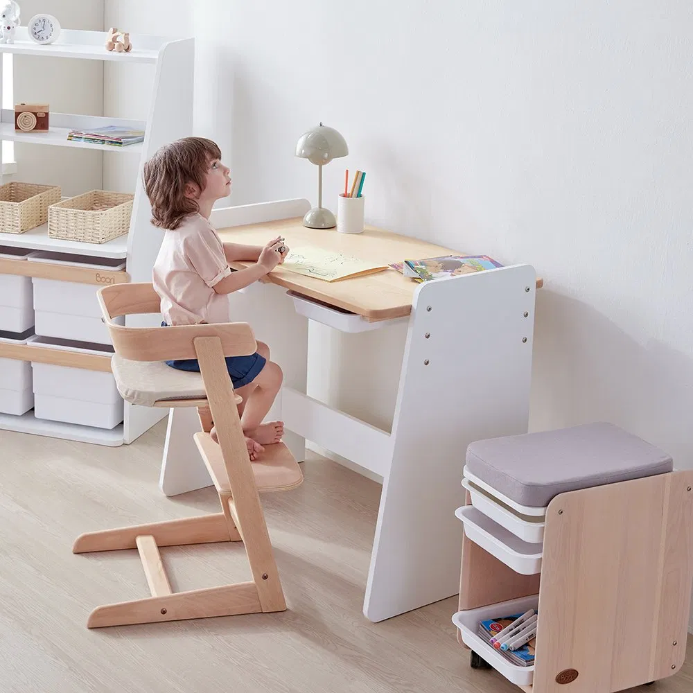 Boori babies Feeding Highchair 3 in 1 Convertible Baby High Chair Wooden