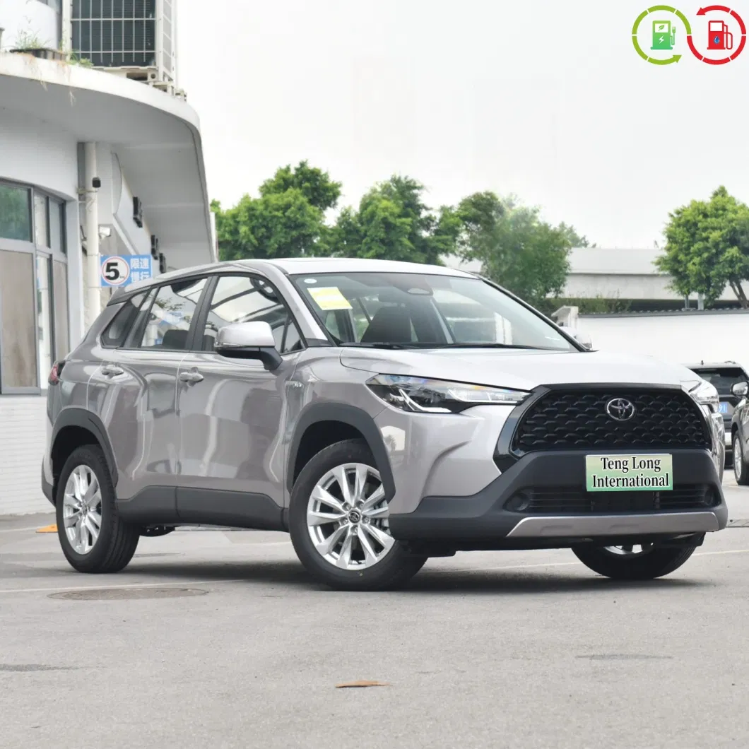 Toyota Corolla Cross Strong Power Compact SUV Gas-Electric Hybrid Luxury Family Electric Vehicle Factory Price Made China Hot Sell Used EV Car