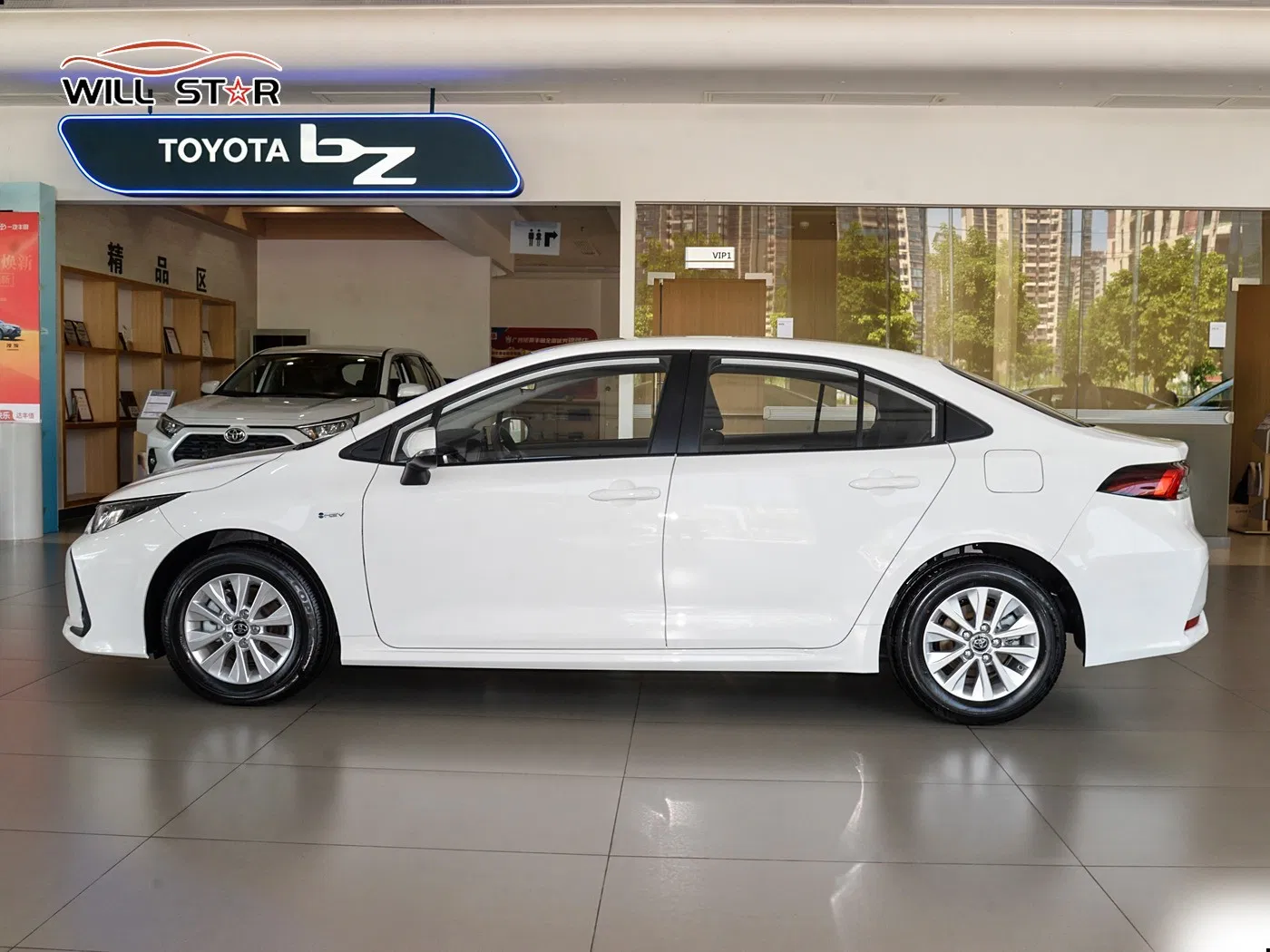 Toyota Family Car Corolla Cheap Gasoline Sedan Dual Engine Gas-Electric Hybrid New Energy Vehicles Used Car
