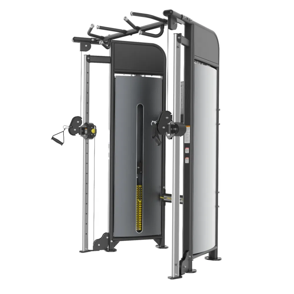 Commercial Grade Cable Crossover Machine with 200lbs Dual Weight Stacks Professional Gym