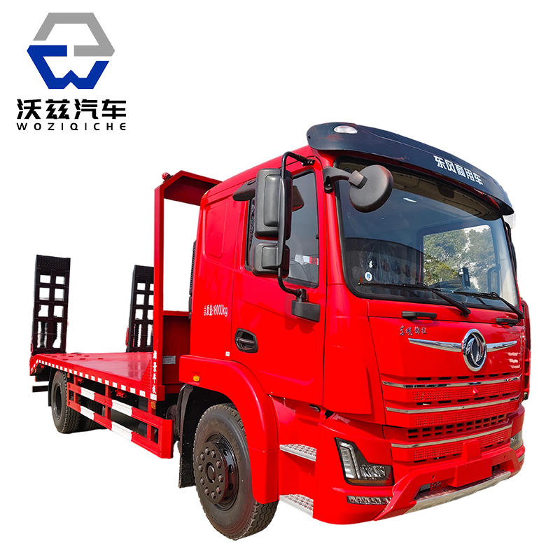 Cost-Effective Dongfeng 4X2 Oversized Construction Machinery Transporter Flatbed Vehicle
