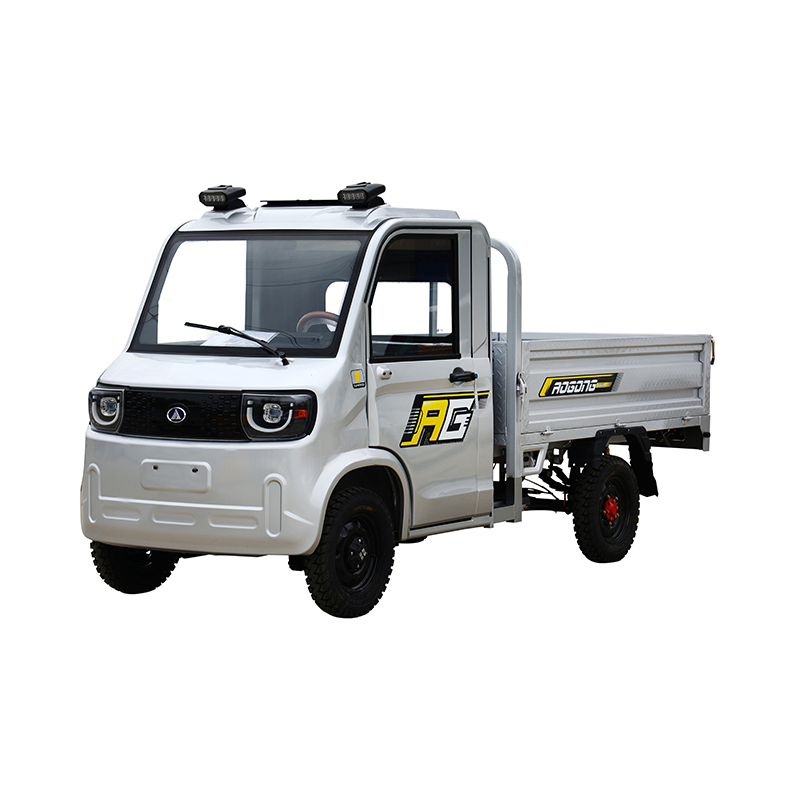 Factory 4 Wheels 2000W Motor Pick up Mini Truck Electric Cheap Mini EV Dump Truck New Made in China Sale Small Mini Cargo Van Truck Right Hand Drive for Sale