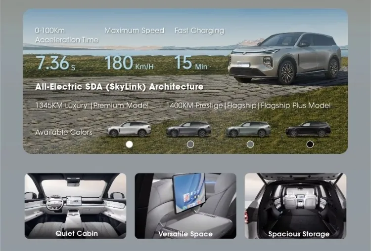 Changan Qiyuan Q07 Side View